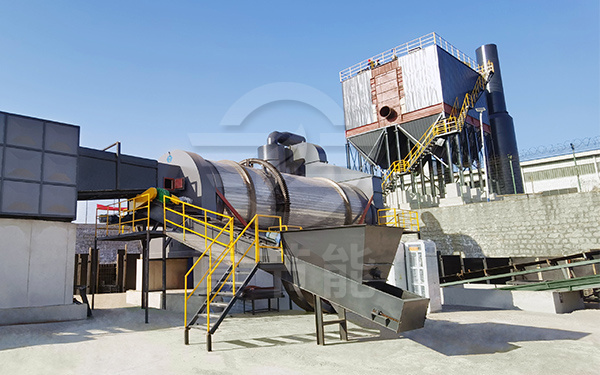 紅薯渣烘干機運行現場 紅薯渣烘干機運行現場