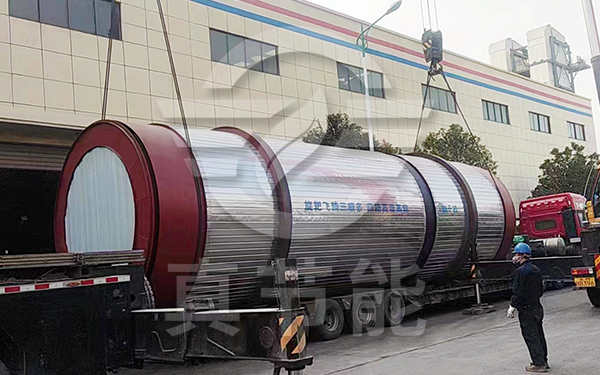 浸出渣烘干設備吊裝